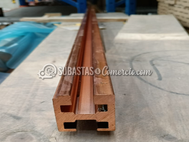 Piezas de cobre limpio para ensamble de tableros eléctricos Aprox. 1.7